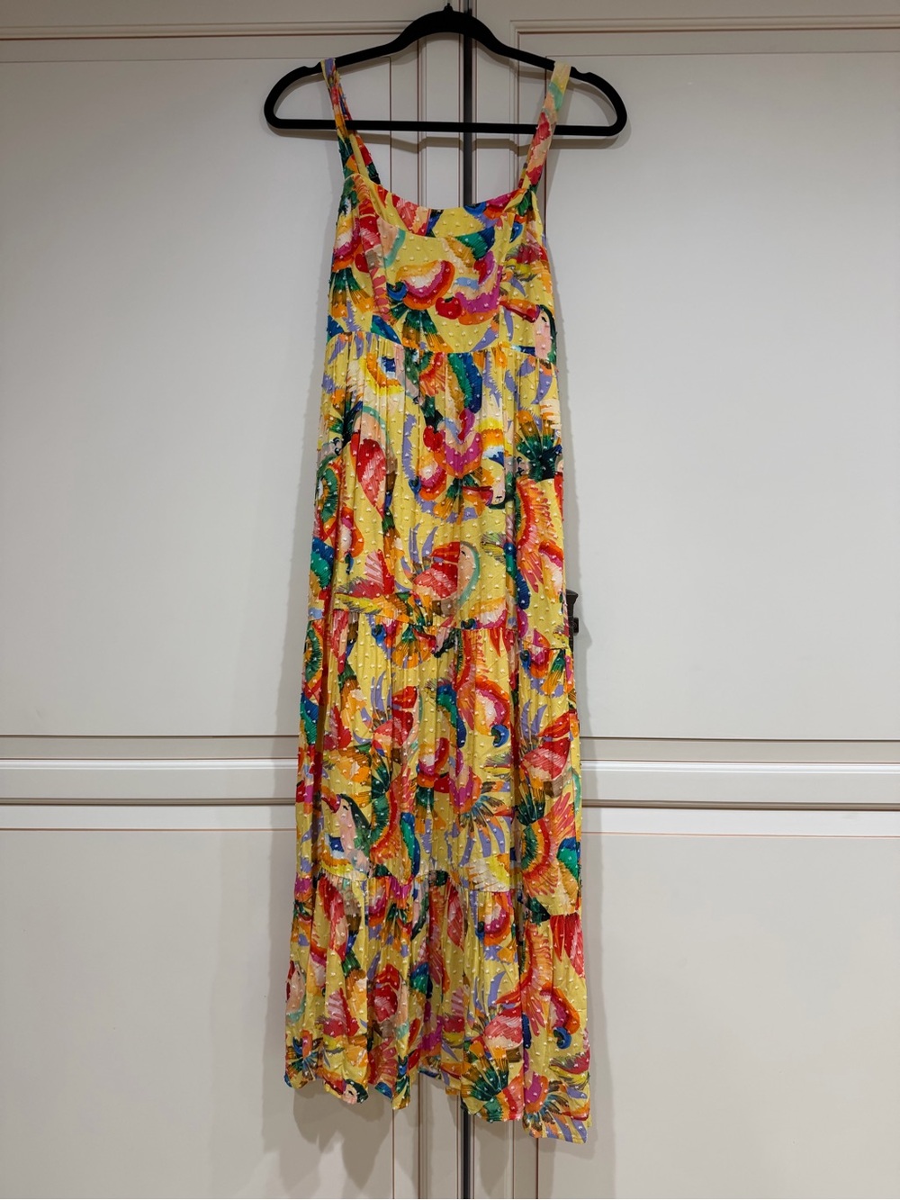 Farm Rio Textured Tropical Maxi Dress - Picture 4 of 7